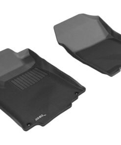 3D MAXpider 2012-2016 Honda CR-V Kagu 1st Row Floormat - Black