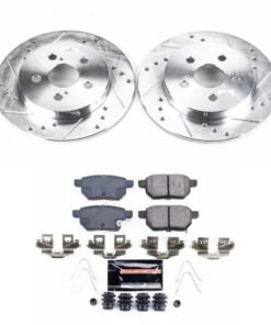 Power Stop 11-17 Lexus CT200h Rear Z23 Evolution Sport Brake Kit