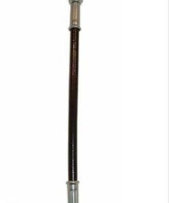 Fragola -4AN PFTE Black Hose Assembly Straight x Straight 20in