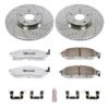 Power Stop 08-12 Infiniti EX35 Front Z26 Street Warrior Brake Kit