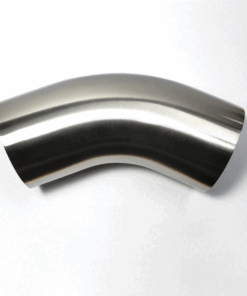 Stainless Bros 4in Diameter 1.5D / 6in CLR 45 Degree Bend Leg Mandrel Bend