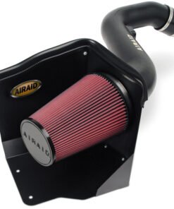Airaid 2005 Chevy HD Duramax 6.6L (Tall Hood Only) CAD Intake System w/ Tube (Dry / Red Media)