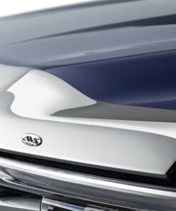 AVS 2021 Ford F-150 Aeroskin Low Profile Hood Shield - Chrome