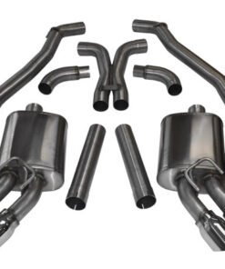Corsa 12-13 Chevrolet Camaro Coupe ZL1 6.2L V8 Polished Sport Cat-Back + XO Exhaust