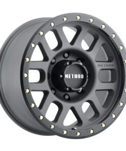 Method MR309 Grid 18x9 +18mm Offset 8x180 130.81mm CB Titanium/Black Street Loc Wheel