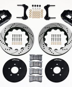 Wilwood Narrow Superlite 6R Front Hat Kit 14.00in Drilled 1994-2004 Mustang