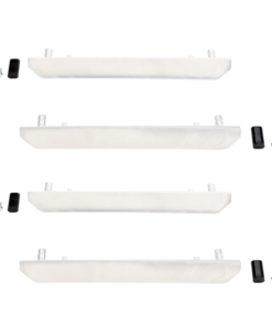 Wehrli 2020+ GMC 2500/3500HD Fender Flare Marker Light Delete Kit w/o Logo - Raw Finish