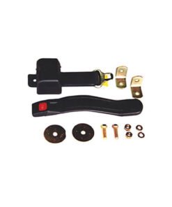 Omix Lap Seat Belt Black 76-95 Jeep CJ/Wrangler YJ