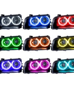 Oracle 05-10 Dodge Charger SMD HL (Non-HID) - ColorSHIFT w/ Simple Controller