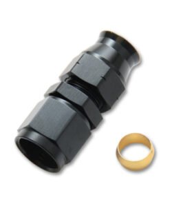 Vibrant -6AN Female to 1/4in Tube Adapter Fittings (w/ Brass Olive Insert)