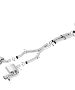 Borla 16-17 Camaro SS 6.2L Dual Tip Dual Split Rear Exit Dual Mode Catback Exhaust (NPP)