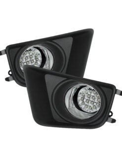 Spyder Toyota Tacoma 2012-2015 LED Fog Lights w/Switch Clear FL-LED-TTA2012-C
