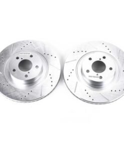 Power Stop 13-16 Scion FR-S Front Evolution Drilled & Slotted Rotors - Pair