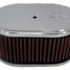 K&N Custom Oval Race Filter L=7inch W=4inch H=3.25inch