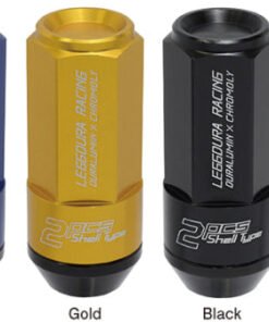 Project Kics Leggdura Racing Shell Type Lug Nut 53mm Closed-End Look 16 Pcs + 4 Locks 12X1.25 Blue