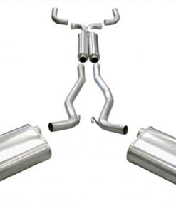 Corsa 10-14 Chevrolet Camaro Convertible RS 3.6L V6 Polished Sport Cat-Back + XO Exhaust
