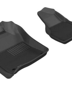3D MAXpider 2012-2020 Dodge Ram 1500 Crew/2500/3500 Crew/Mega Kagu 1st Row Floormat - Black