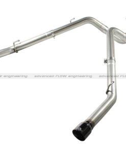 aFe MACHForce XP Exhausts Cat-Back SS-409 EXH CB Dodge Ram 1500 5.7L HEMI 09-13 Glossed Black