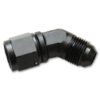 Vibrant -8AN Female to -8AN Male 45 Degree Swivel Adapter Fitting