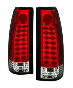 Spyder Chevy C/K Series 1500 88-98/Blazer 92-94 LED Tail Lights Red Clear ALT-YD-CCK88-LED-RC