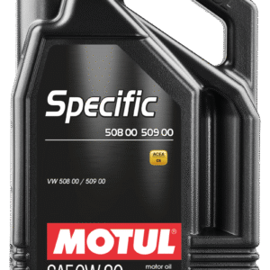 Motul 5L Specific 508 0W20 Oil - Acea A1/B1 / VW 508.00/509.00 / Porsche C20 - Case of 4