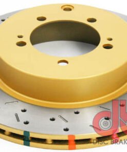 DBA 03-05 Evo 8/9 Rear Drilled & Slotted 4000 Series Rotor