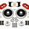 Wilwood Narrow Superlite 6R Front Hub & 1PC Rtr Kit 12.88in Dril -Red 67-69 Camaro 64-72 Nova