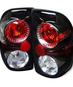 Spyder Dodge Dakota 97-04 Euro Style Tail Lights Black ALT-YD-DDAK97-BK
