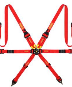 Momo Int. Camlock 6pt Clip In Restraint-Red
