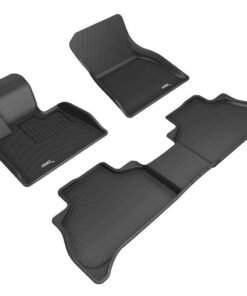 3D MAXpider L1BM10201509 Kagu Floor Mat Set for 19-21 BMW X5 (G05) 5-passenger
