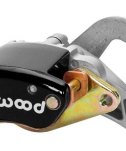 Wilwood Caliper-MC4 Mechanical-L/H - Black w/ Logo 1.19in Piston .81in Disc