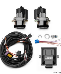 Wilwood Electronic Parking Brake Rear Retrofit Kit - 0.810in Rotor Black