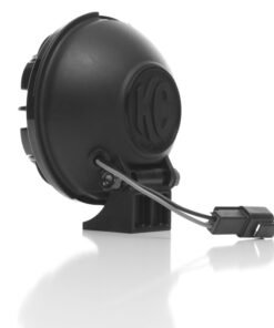 KC HiLiTES Apollo Pro 5in. Halogen Light 55w Spot Beam (Pair Pack System) - Black
