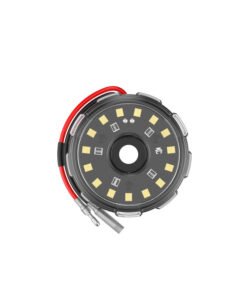 KC HiLiTES Cyclone V2 2in. LED Accessory Light 5w Flood Beam (Single) - Clear Lens
