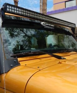 KC HiLiTES 07-18 Jeep JK 50in. C-Series C50 LED Light Bar w/Overhead Mount Bracket Kit