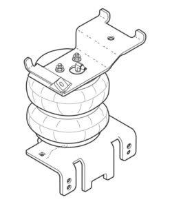 Firestone Ride-Rite Air Helper Spring Kit Rear 04-15 Nissan Titan 2WD/4WD (W217602355)
