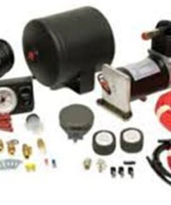 Firestone Air-Rite Air Command Xtreme Duty (Dual Analog) Kit w/Compressor Air Tank (WR17602549)