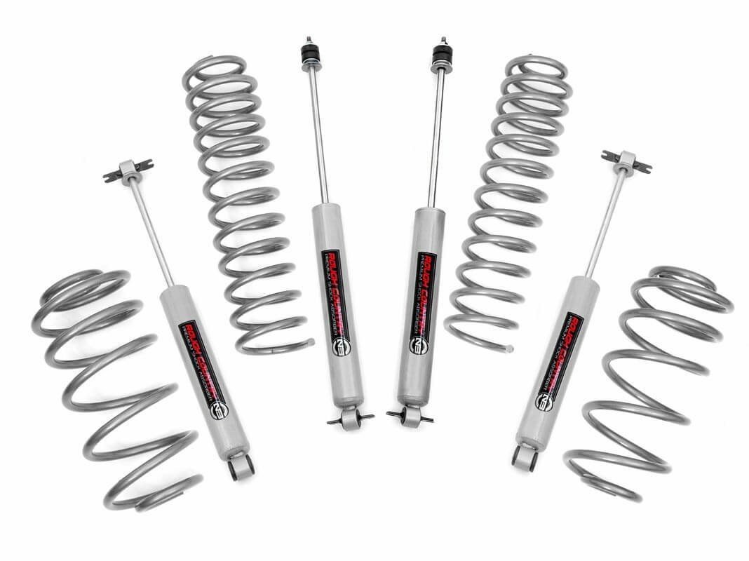 Rough Country 2.5″ Lift Kit For 97-06 Jeep Wrangler TJ (4 Cylinder)